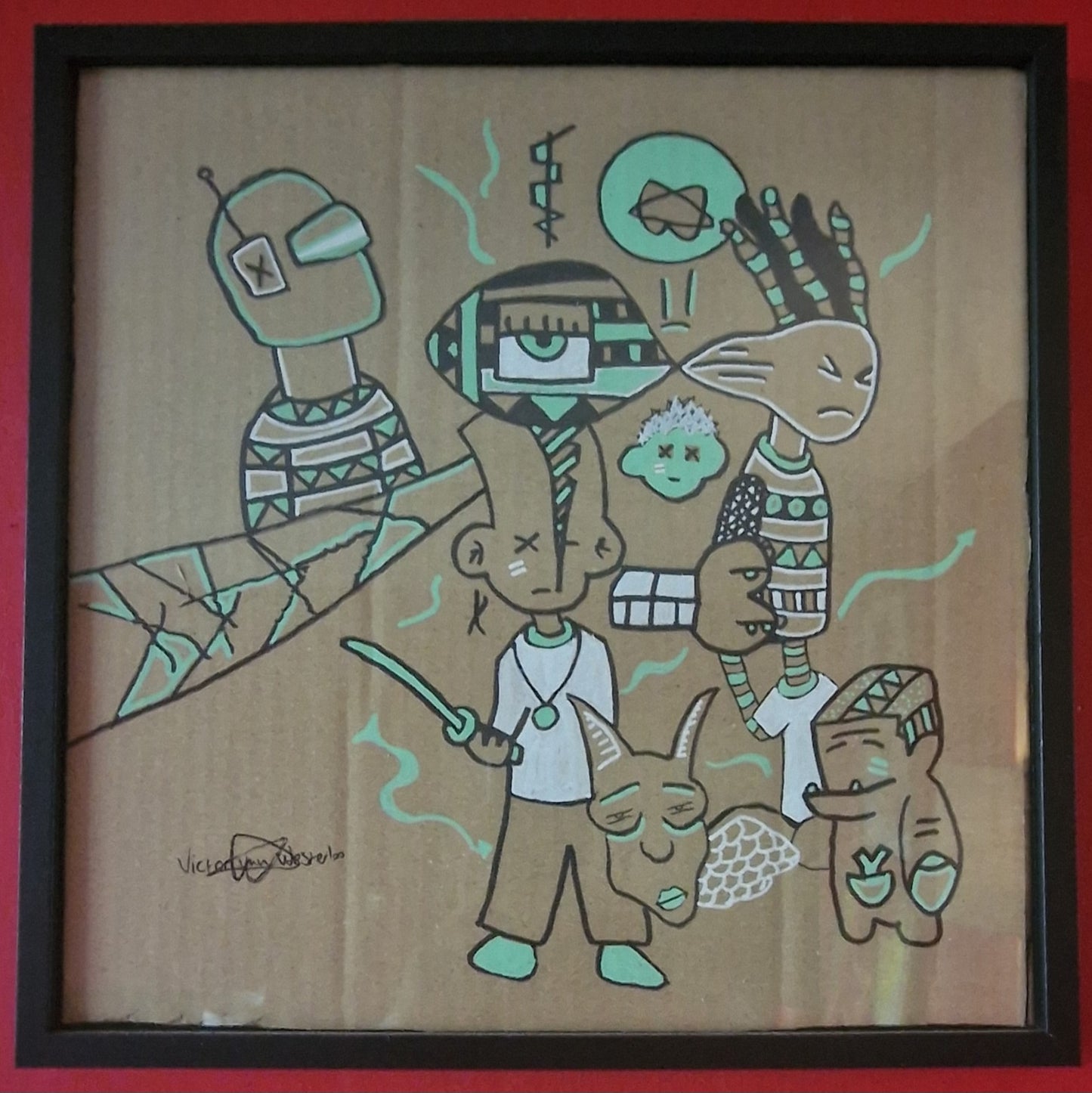 VICE VIC - one of a kind artwork