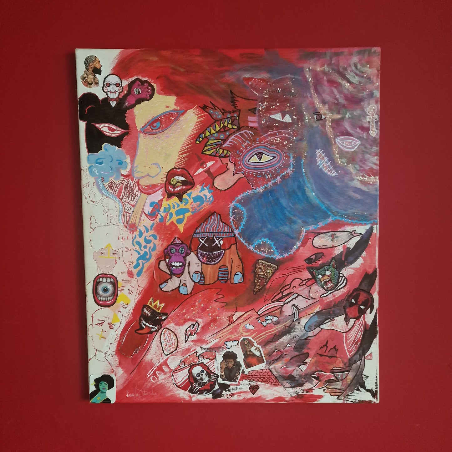 Vice Vic - Abstract painting