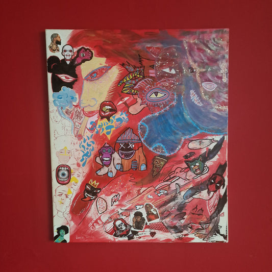 Vice Vic - Abstract painting