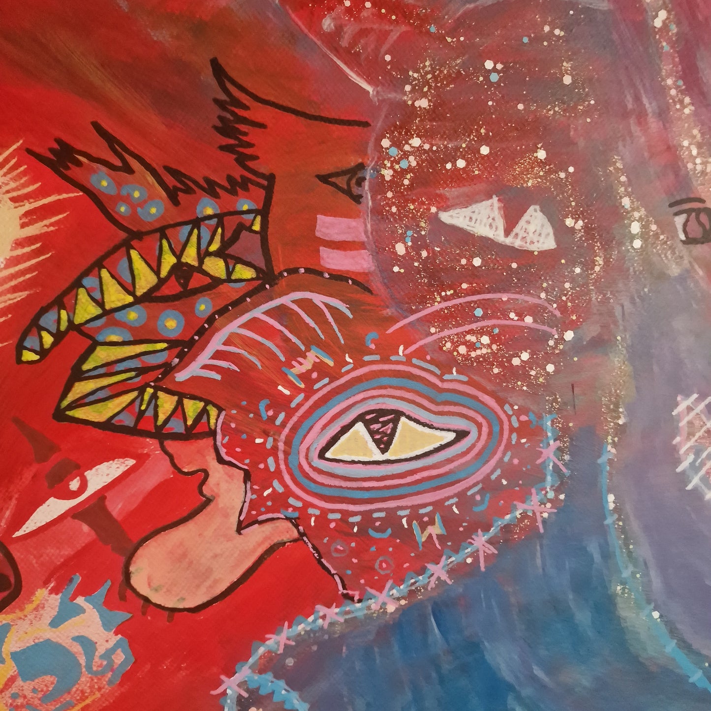 Vice Vic - Abstract painting