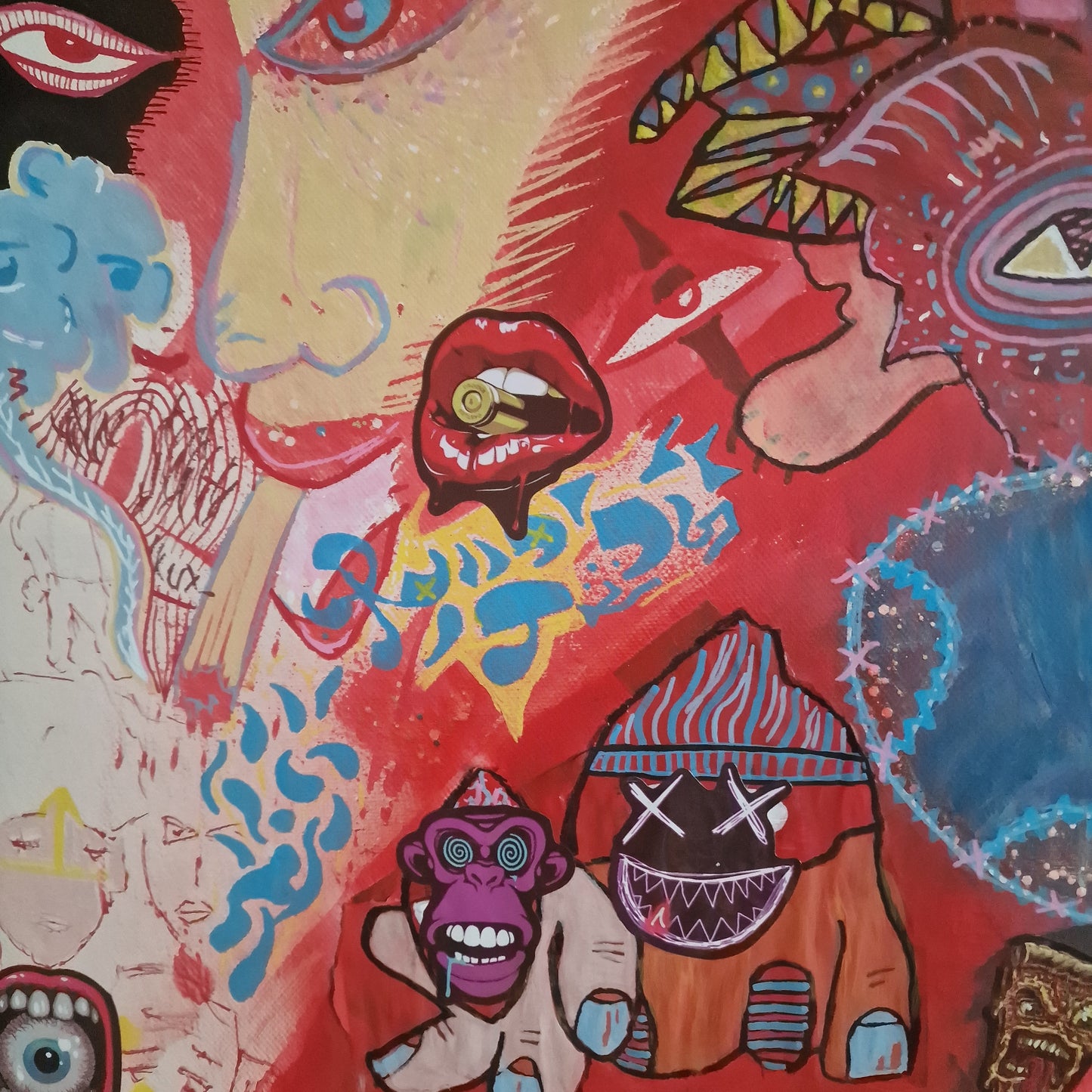 Vice Vic - Abstract painting