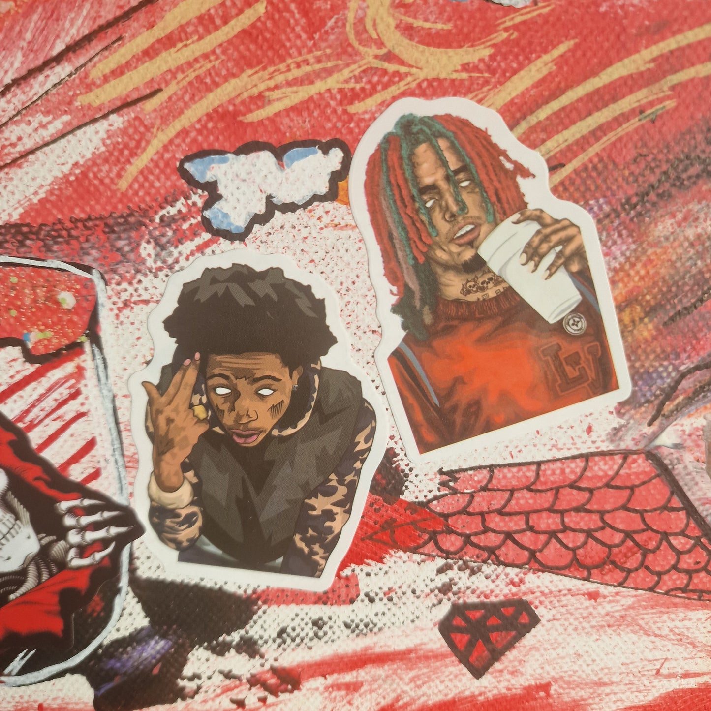 Vice Vic - Abstract painting