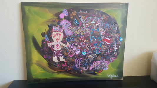 VICE VIC - ABSTRACT #6 "50X39,5" cm